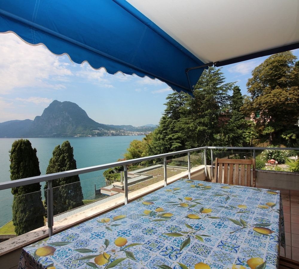 Lugano Blue Marine On Lake Shore Family Apartment, Multiple Beds, Garden Area (Lugano Blue Marine On Lake Shore) 13