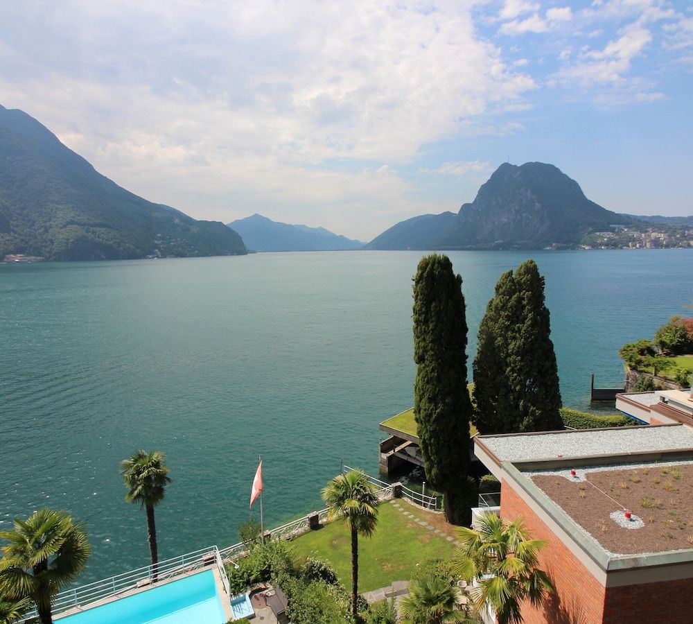 Lugano Blue Marine On Lake Shore Family Apartment, Multiple Beds, Garden Area (Lugano Blue Marine On Lake Shore) 11