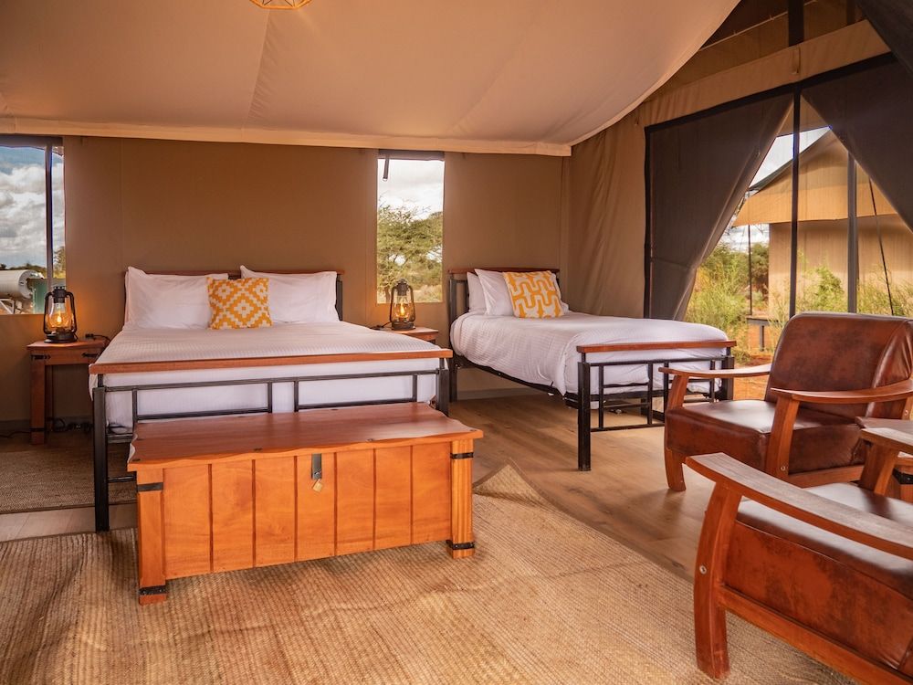 Tulia Amboseli Safari Camp Deluxe Tent