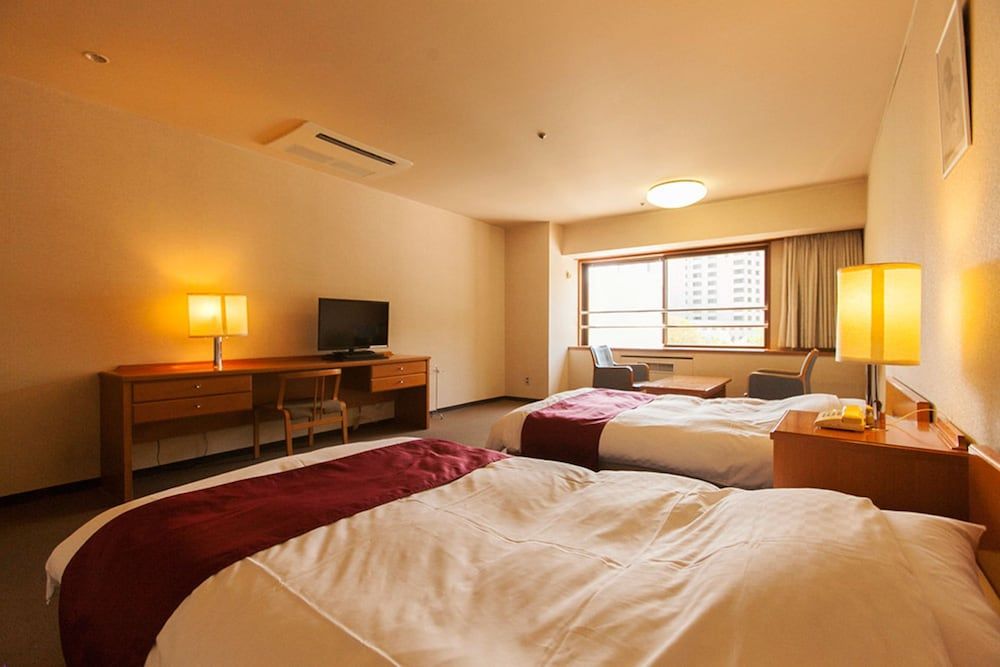 Johzankei Hotel Twin Room, Tower Building 3