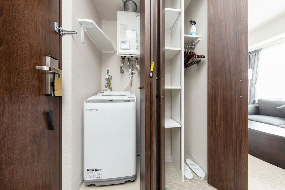 Hotel Classe Stay Sapporo connecting twin with kitchen and washing machine 4