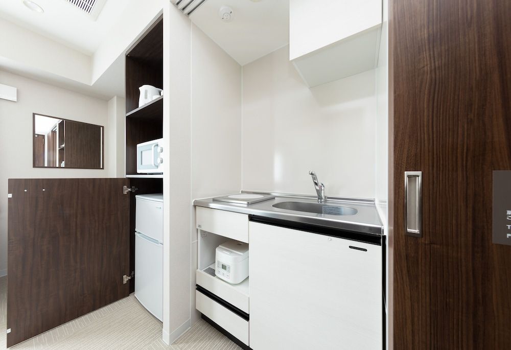 Hotel Classe Stay Sapporo connecting twin with kitchen and washing machine 3