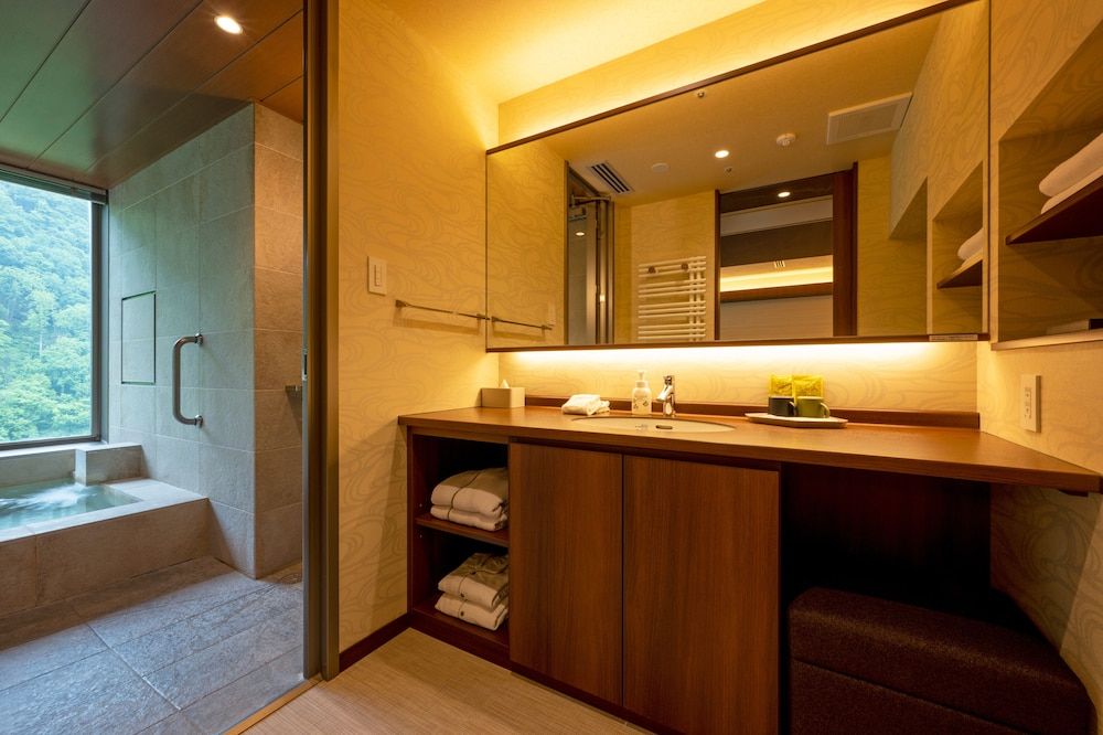 Grand Blissen Hotel Jozankei Luxury Room (Private Hot Spring with a view), Beef course dinner, Non Smoking 8