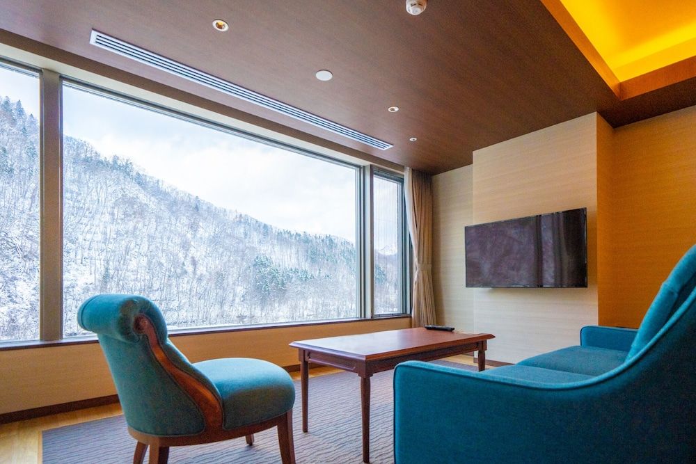 Grand Blissen Hotel Jozankei Luxury Room (Private Hot Spring with a view), Beef course dinner, Non Smoking 14