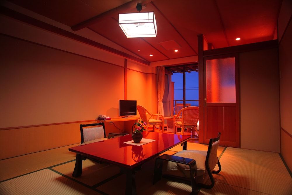 Japanese-Style Quadruple Room, Sea View, Open Air Bath