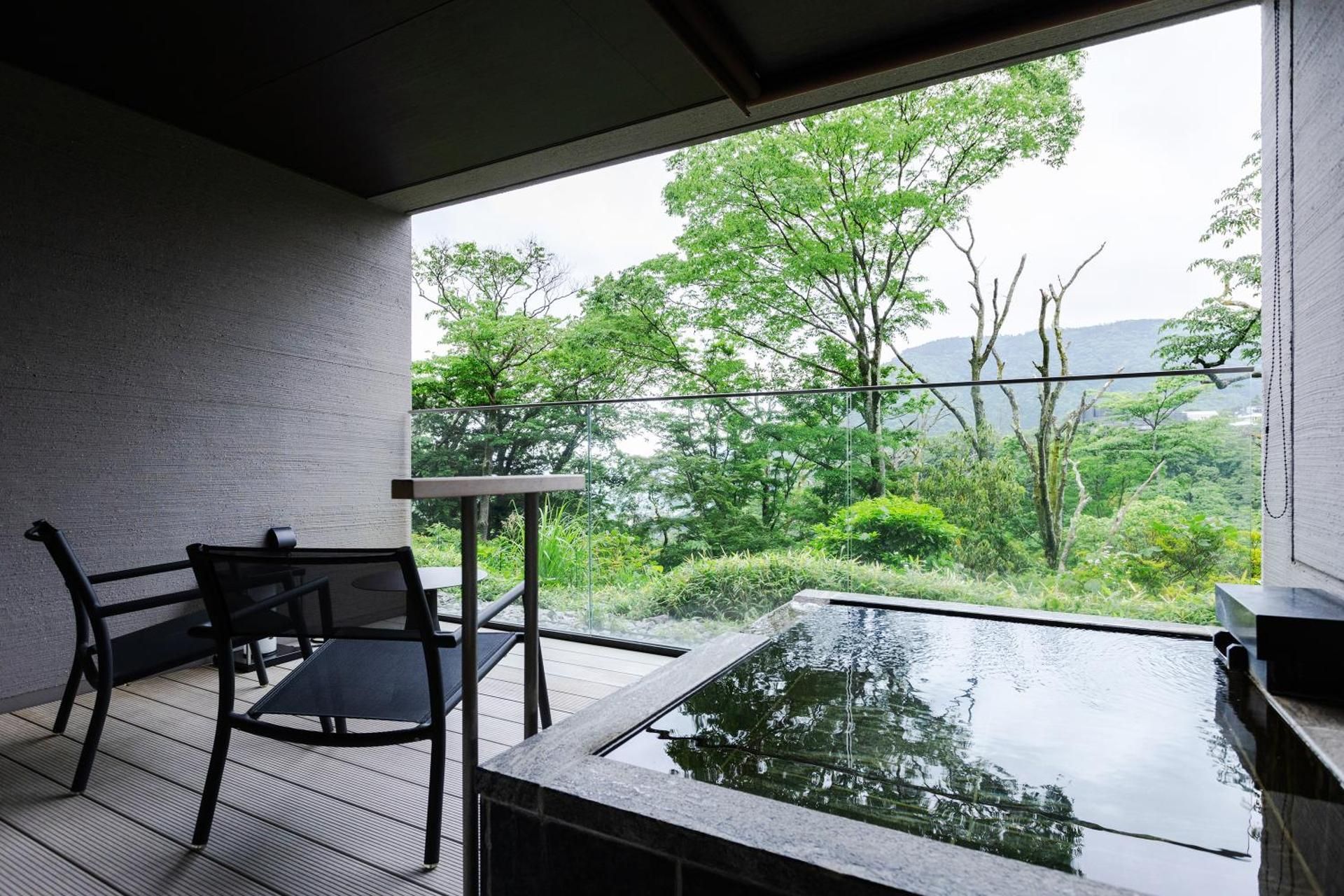 East Wing Upper Floor-Twin Room with Open-Air Bath Western Style / Grill Course  Dinner Entry 19:0020:00