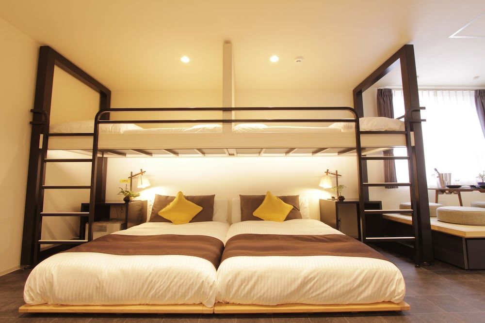 CHA-AN Hotel Ueno Superior Family Room 102 3