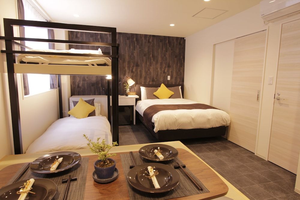 CHA-AN Hotel Ueno Standard Family Room 101