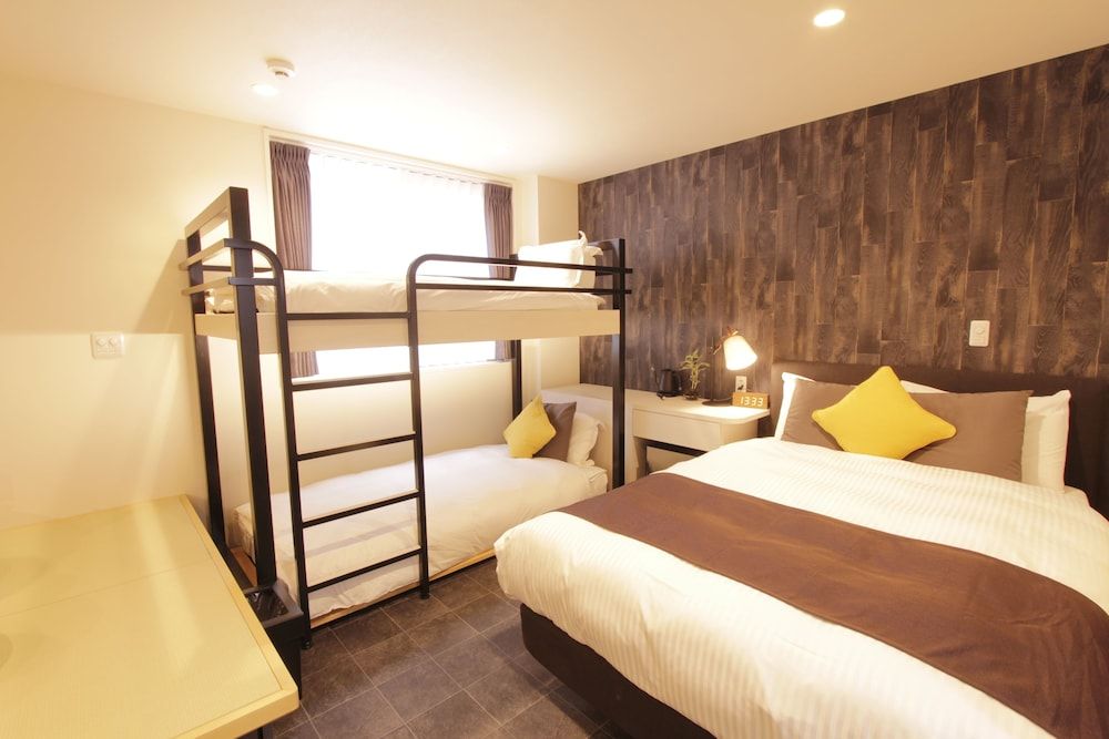 CHA-AN Hotel Ueno Standard Family Room 101 2