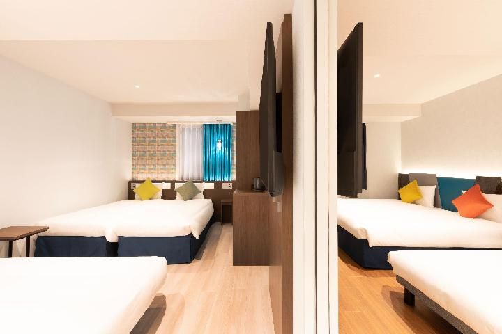 Connecting Rooms for 4 People - Non-Smoking