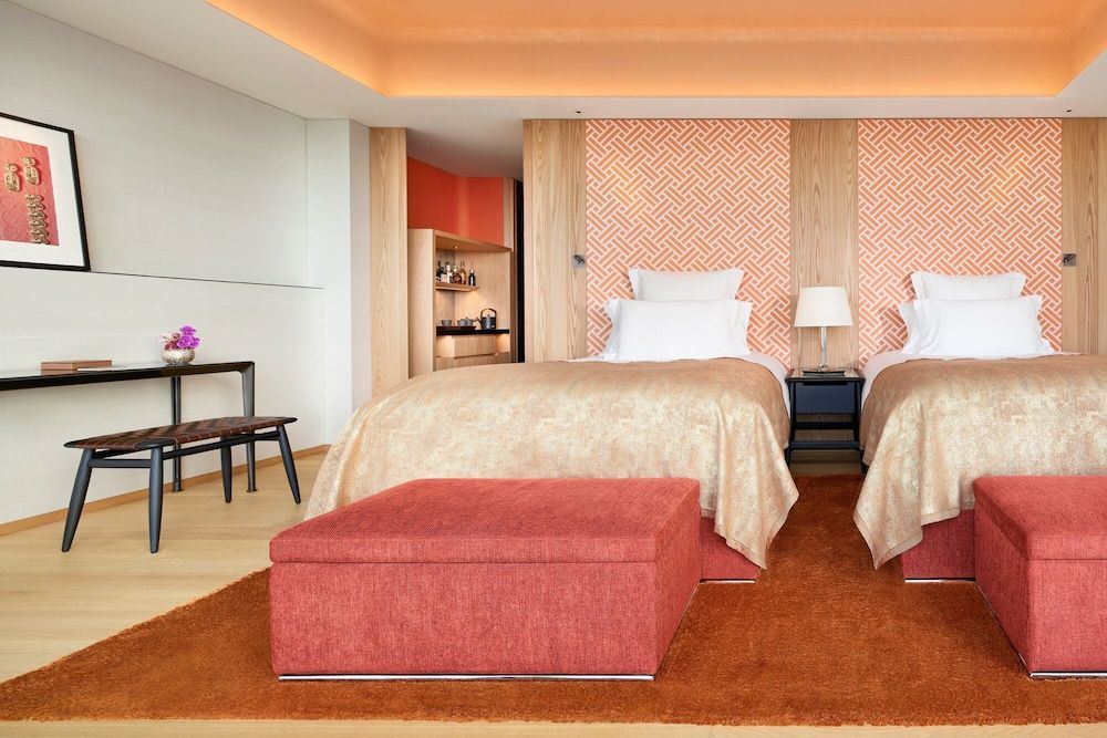 Premium Room, 2 Double Beds, Garden View