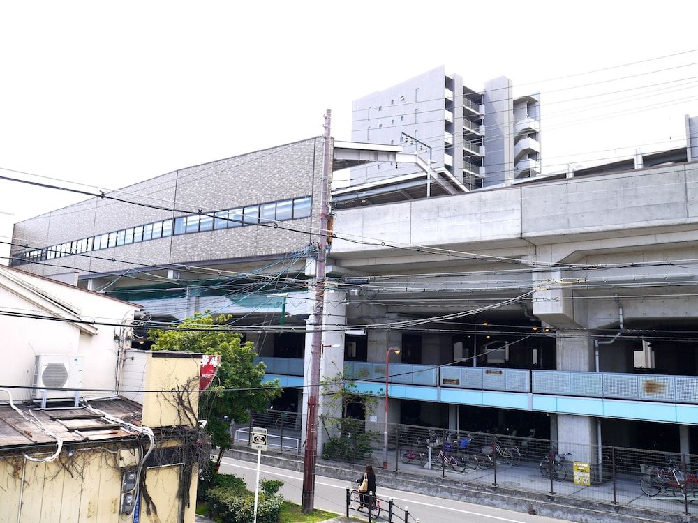 Guesthouse Osaka Tengachaya Station front hall Suite with Balcony 14