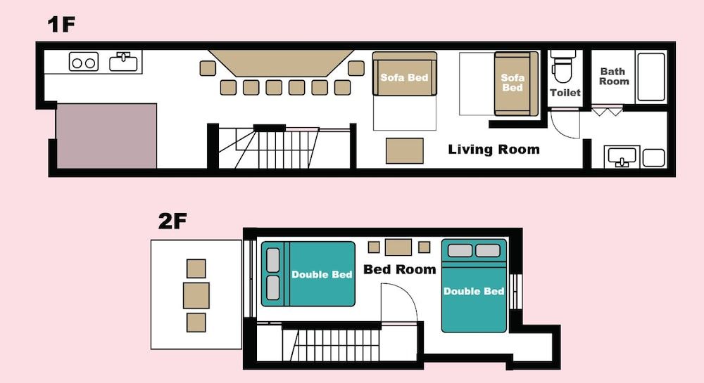 Room layout blue print