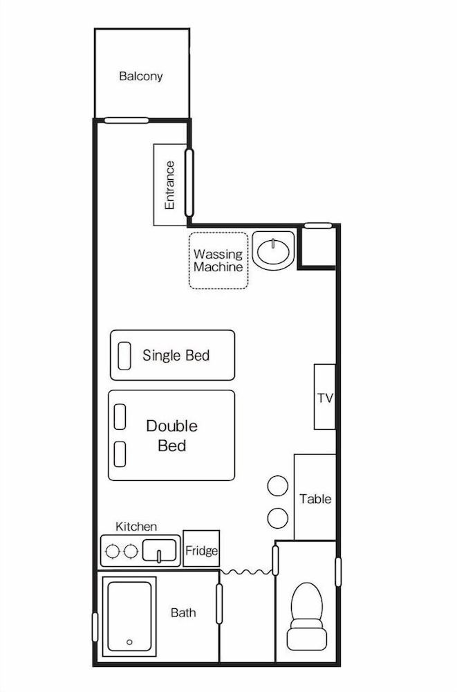 Elizabeth Garden Kurosaki Standard Room (NK1) 13