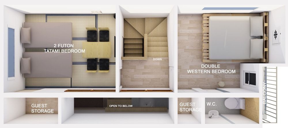 Room layout blue print