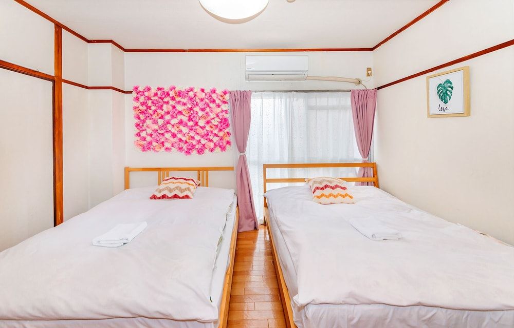 Namba Sunny and Comfortable Apartment Standard Double Room 42 3