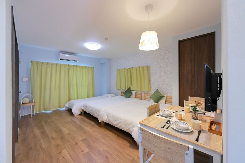 HOTALU Universal Vacation Kan Apartment Twin Room 28