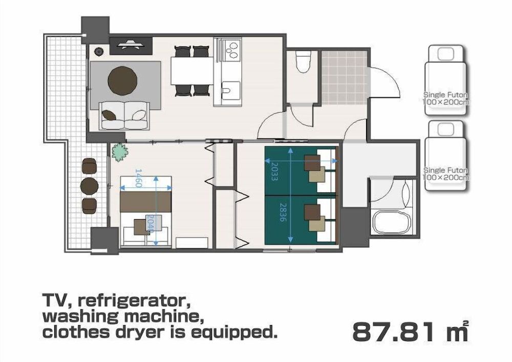 Crystal Exe Nipponbashi St35 Apartment 12