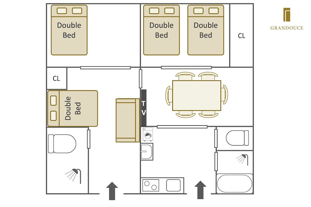 SOLEIL Shinsaibashi Family Apartment, 3 Bedrooms 10