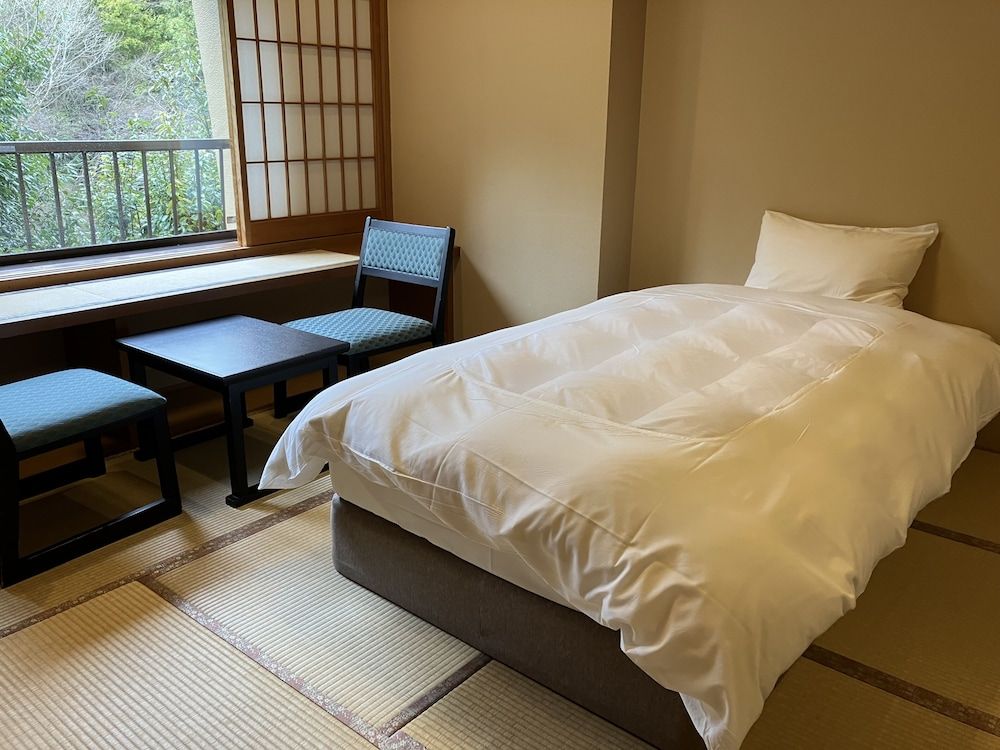 Japanese-Style Twin Room (10-tatami mats in size and 2 beds), Non Smoking