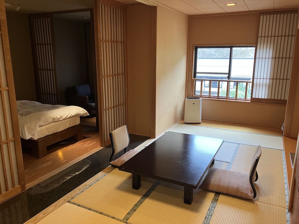 Annex Japanese Western Room "Akari Koji" with River View (9-tatami mats and 2beds), Non Smoking