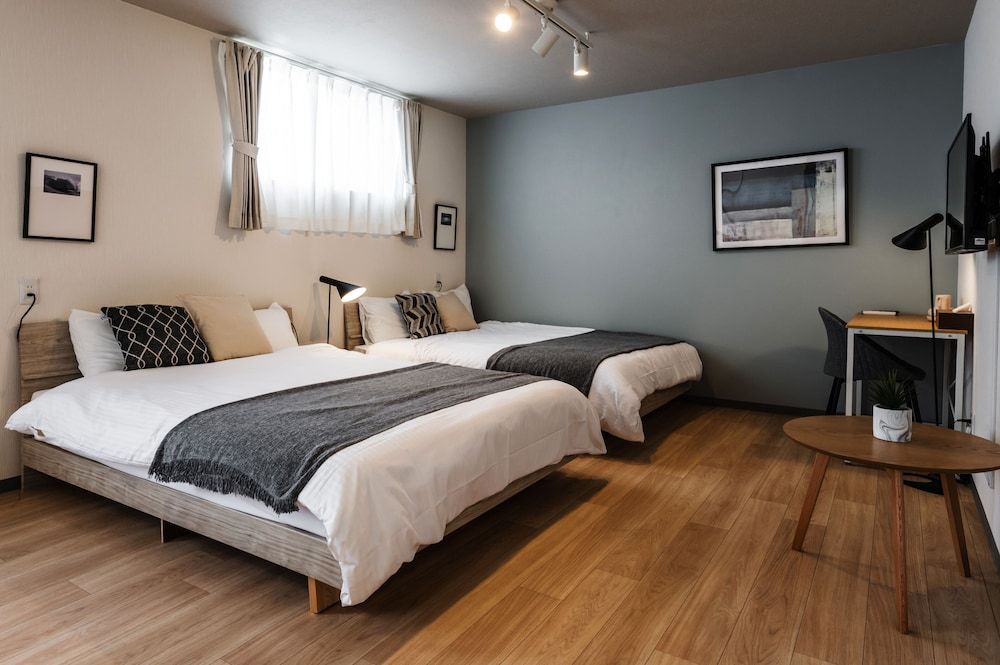 Basic Double or Twin Room, 2 Double Beds, Non Smoking, No Elevator