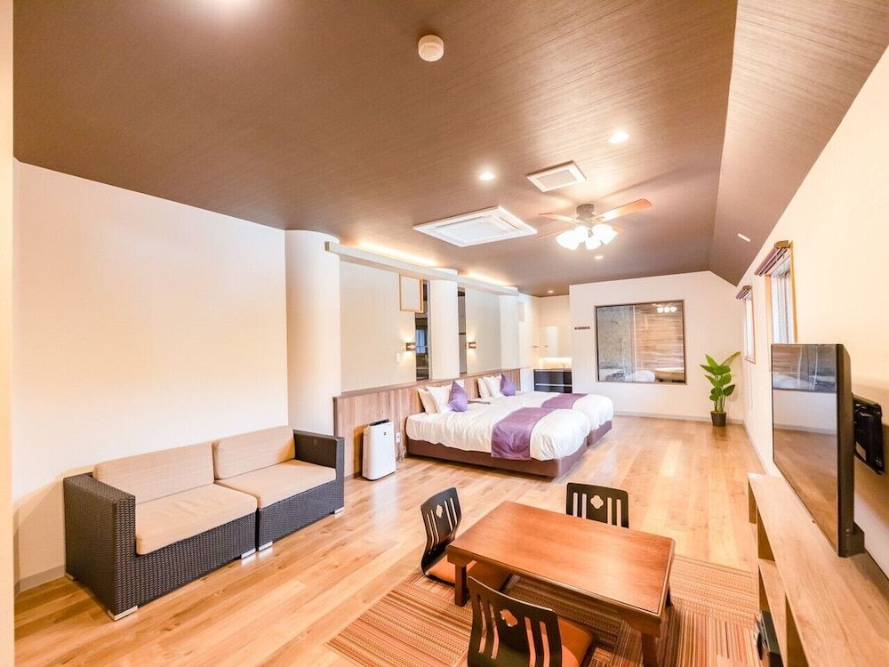 Modern western style superior japanese western room with open-air bath, Non-Smoking
