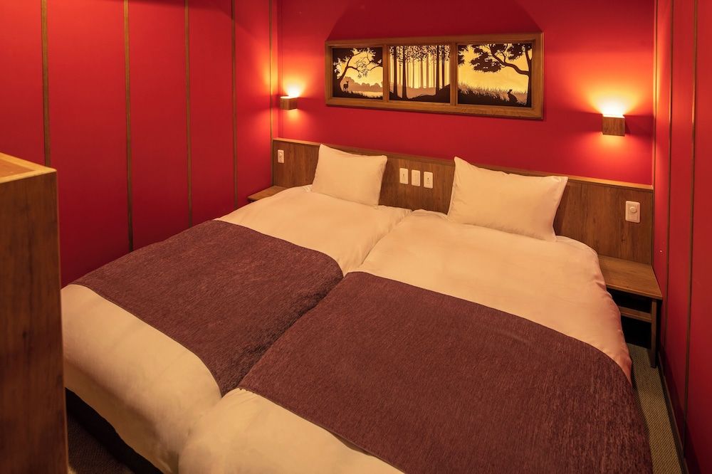 Hollywood Twin Room with Open-Air Bath, Non Smoking