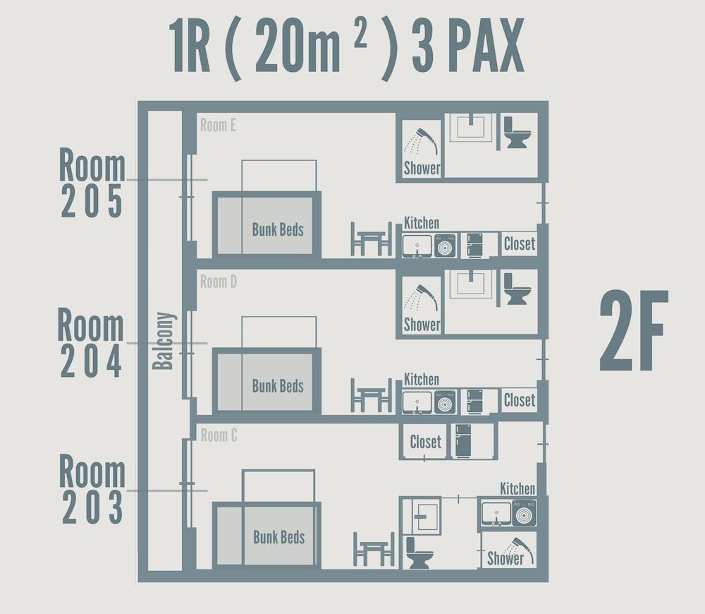 AKARI Higashiyama Nijo Triple Room B 7