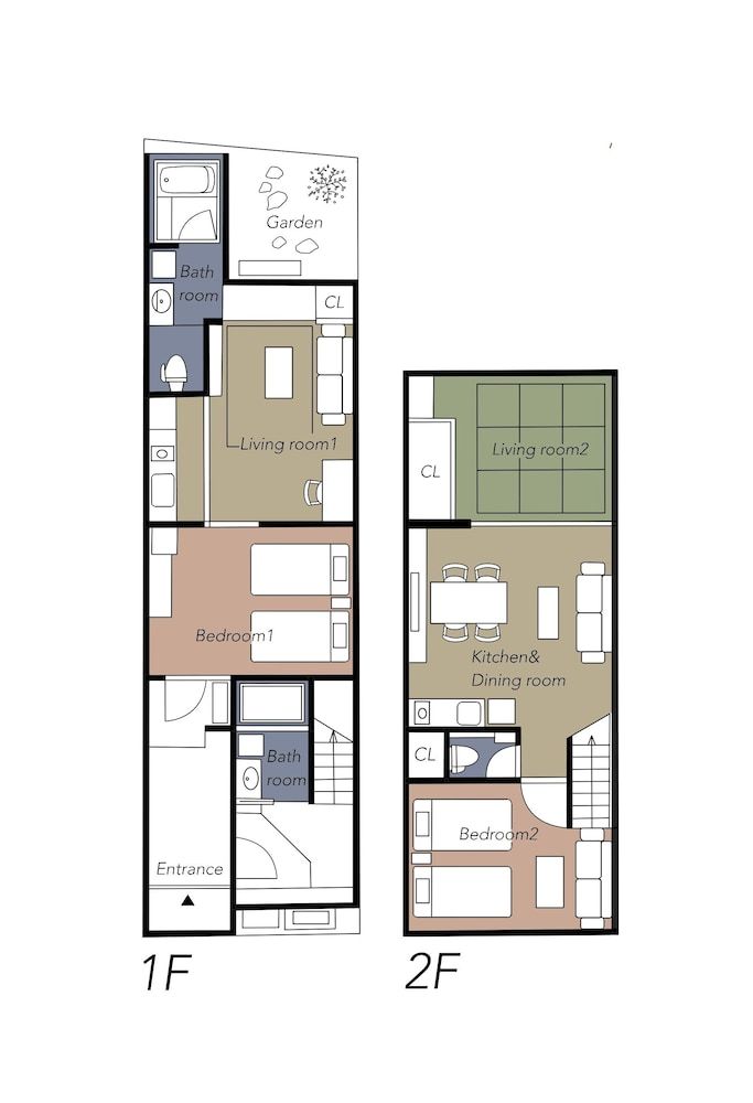 Yadoya JIN Family Apartment, 2 Bedrooms, Non Smoking (9 People) 16