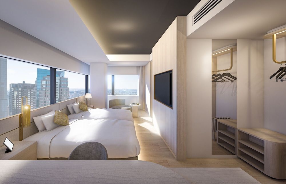 Deluxe , 2 beds , corner room, Non Smoking