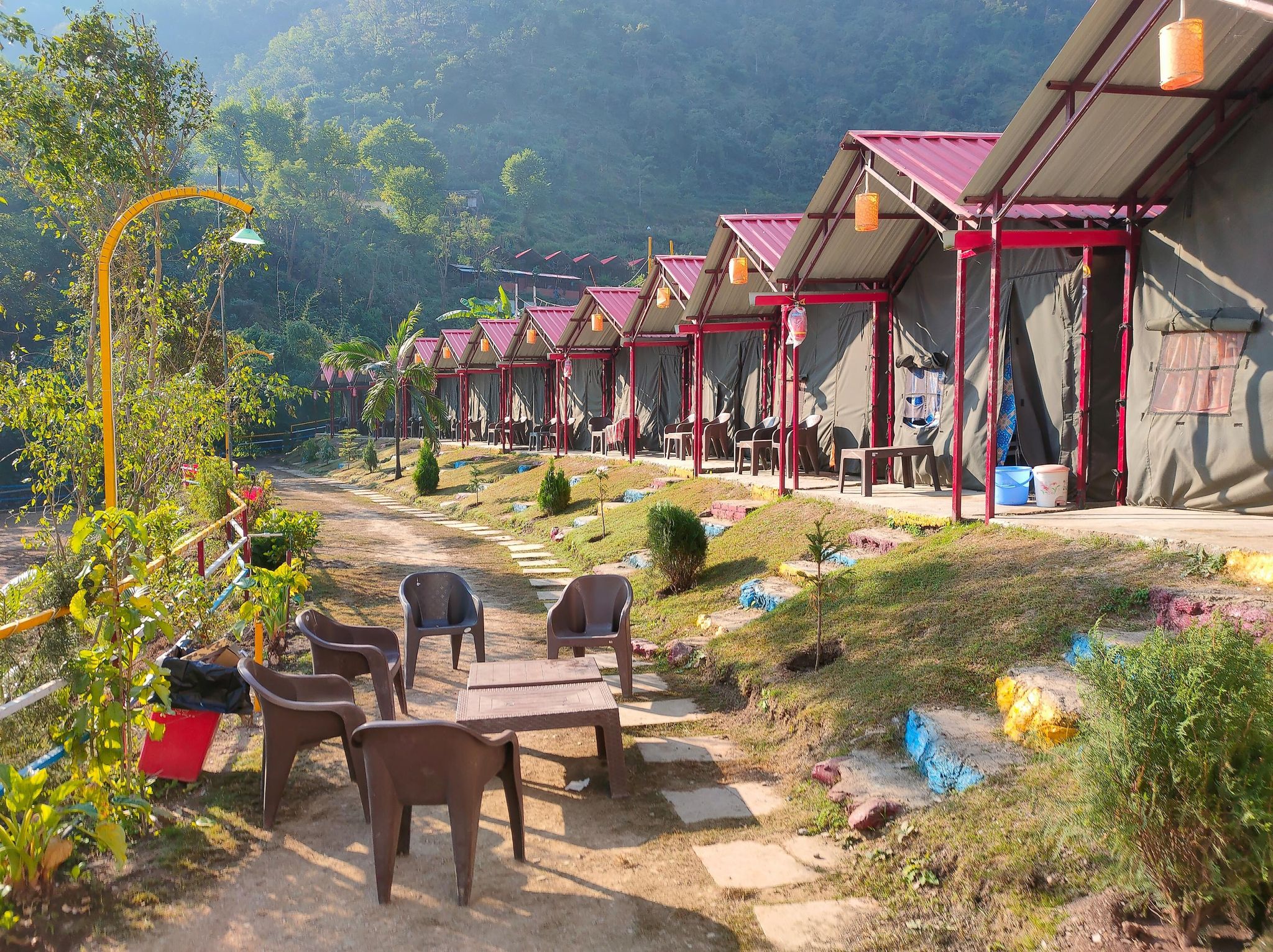 Camp in Rishikesh