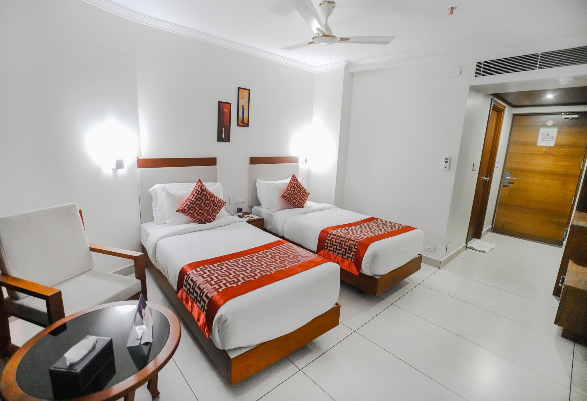 Twin Room with City View