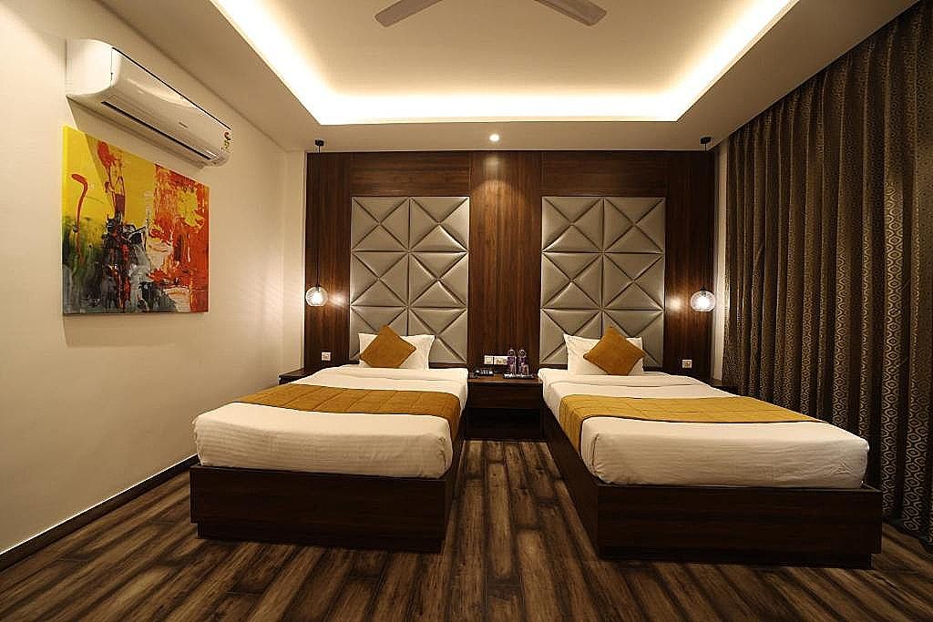 The Vilana Hotel ( 800m from Triveni Ghat ) Deluxe Twin Room 2