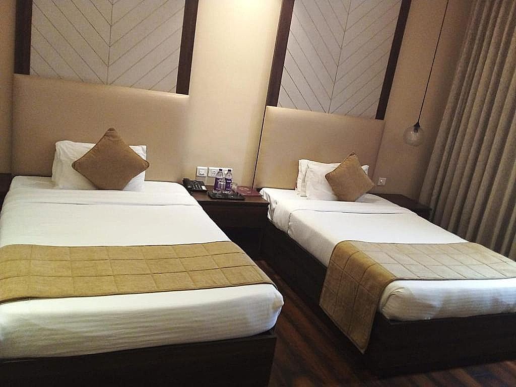 The Vilana Hotel ( 800m from Triveni Ghat ) Deluxe Twin Room