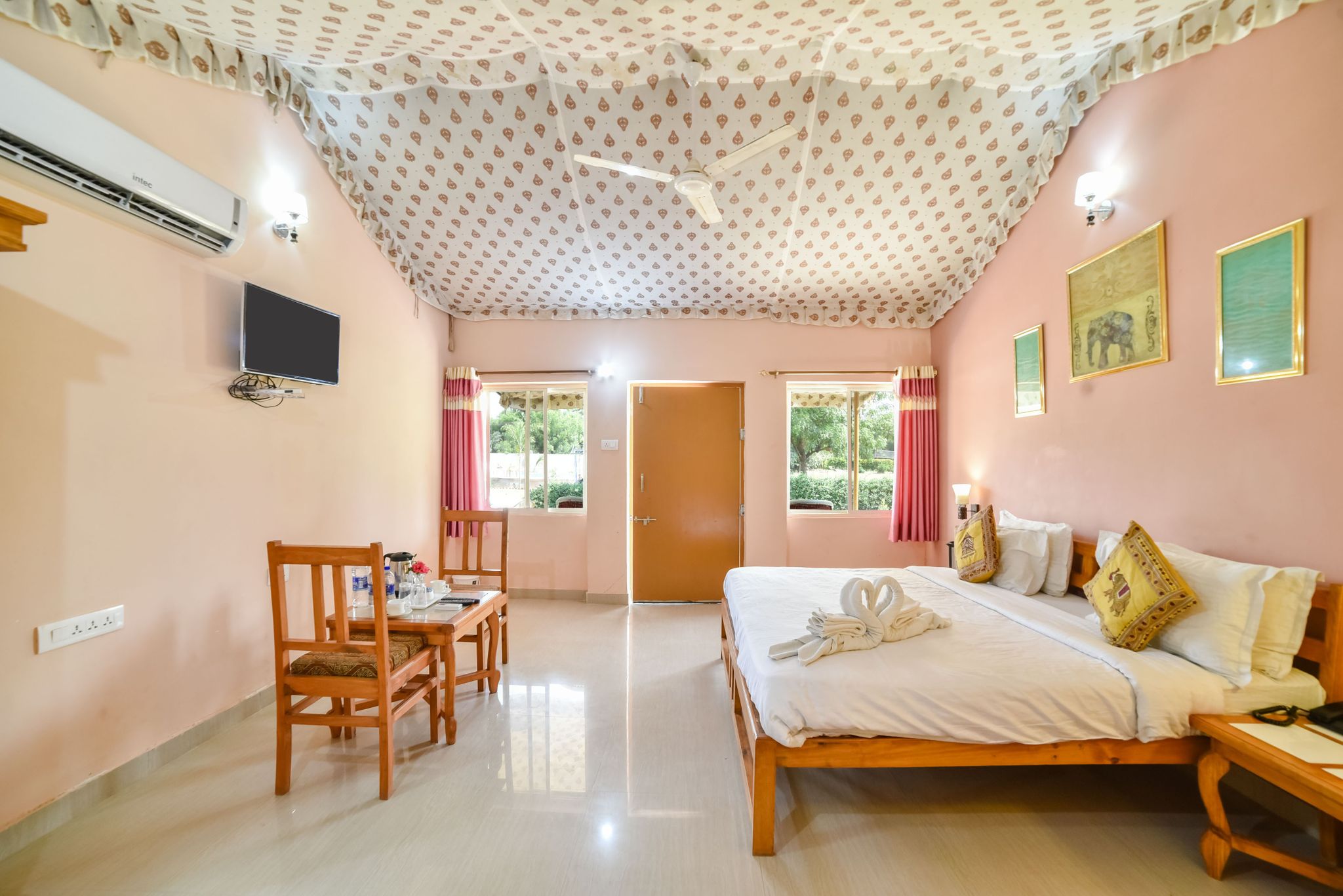 Pushkar Rajwara Resort Deluxe AC Cottage Room 2