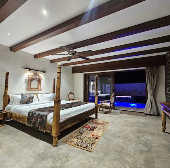 Cottage With Private Pool Garden View