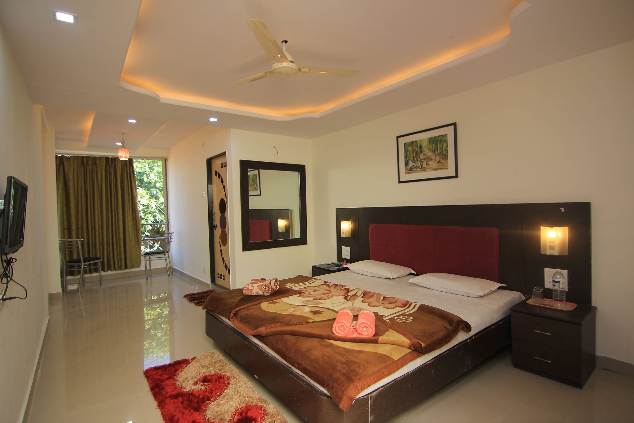 Super Deluxe Room -Partial view.