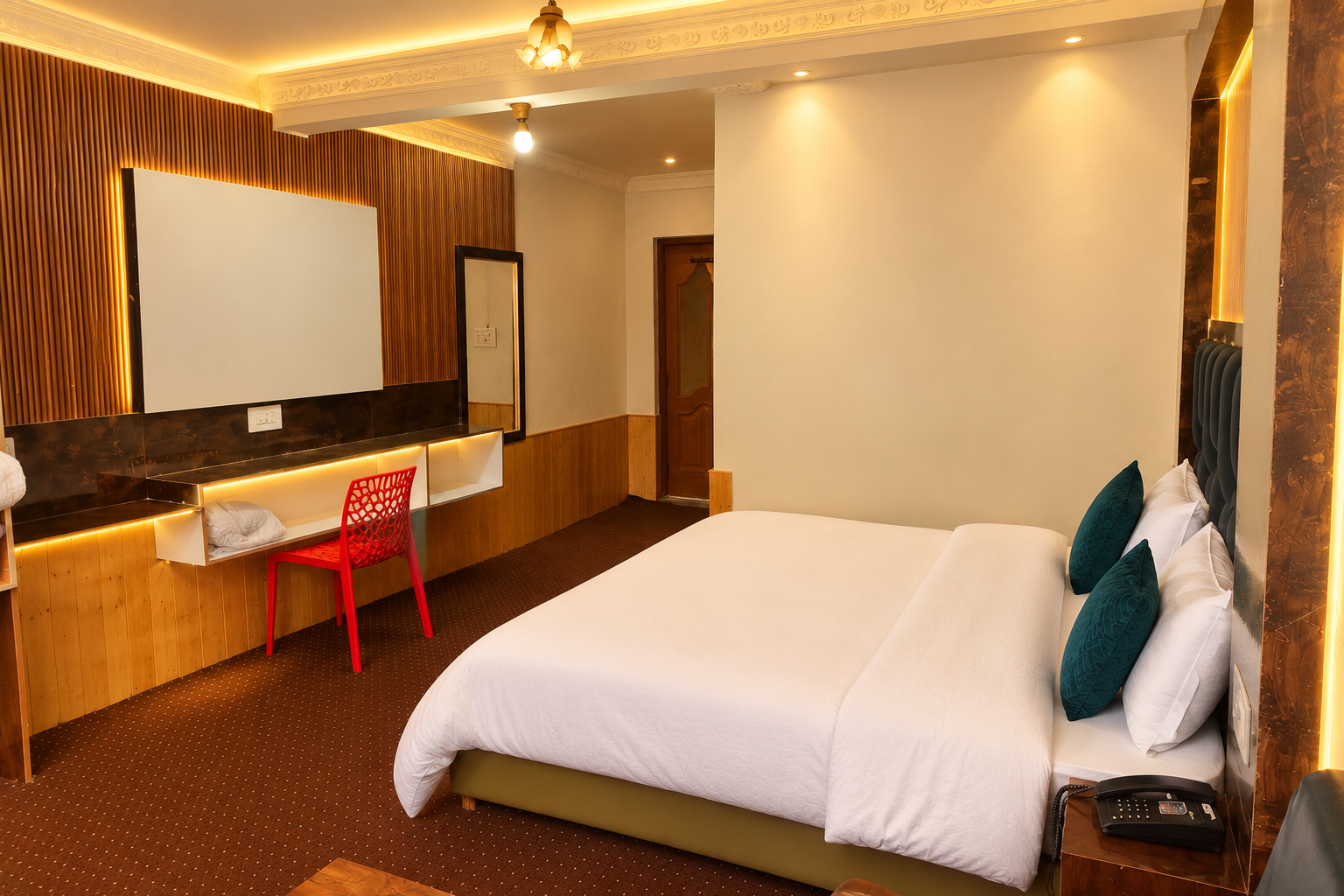 Hotel Gulsitara - Kunzer, Gulmarg Double Room 5