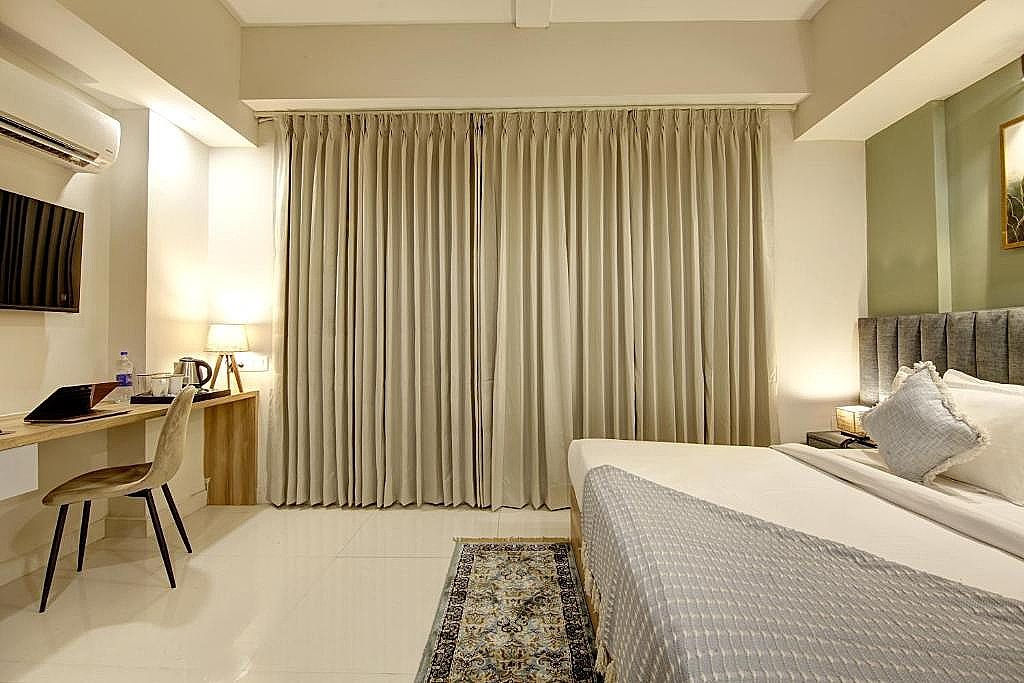 Premium Apartment with Living Room and Private Balcony