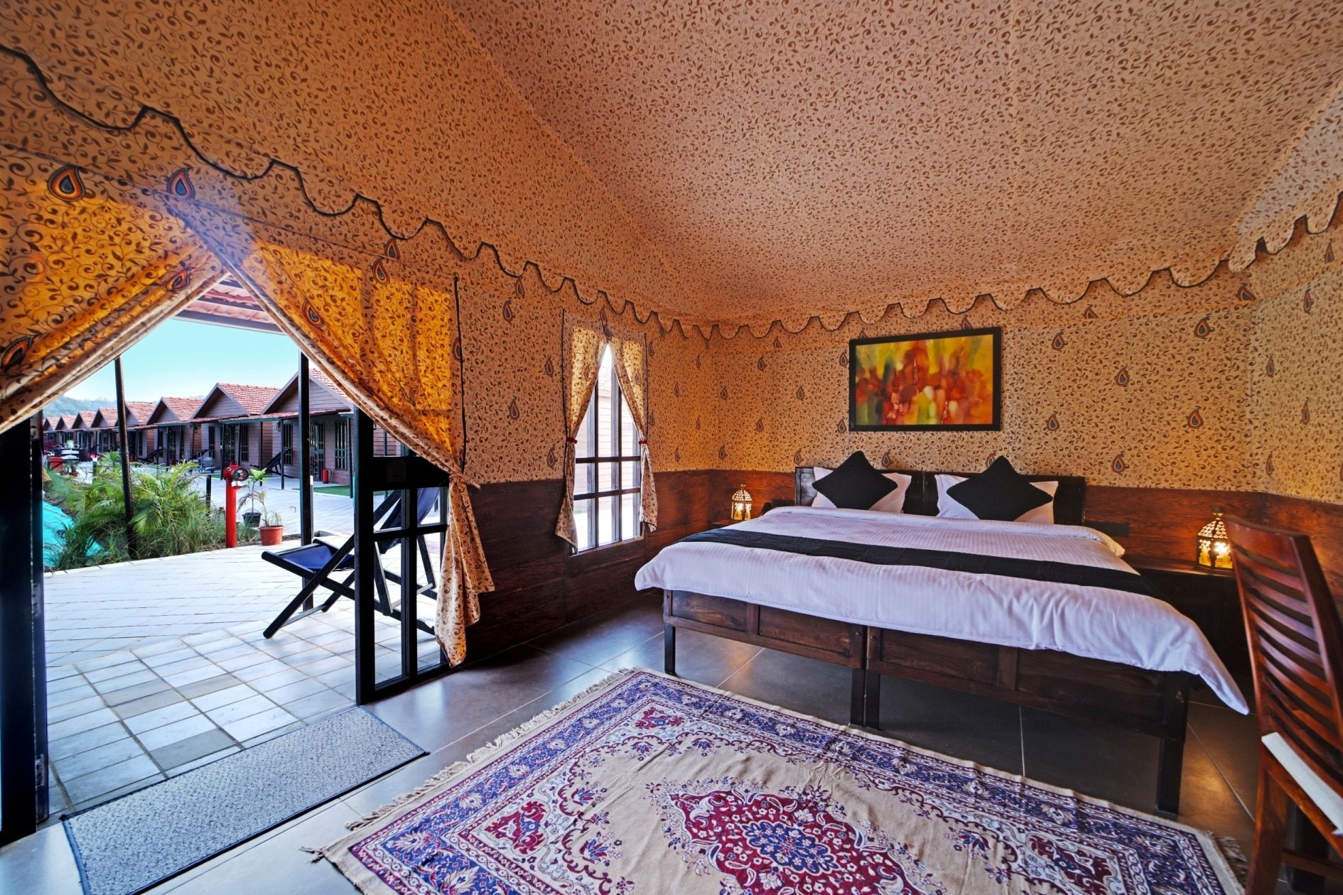 Statue Of Unity Tent City-1 | Luxe Cottages by EVOKE Premium Cottage 2