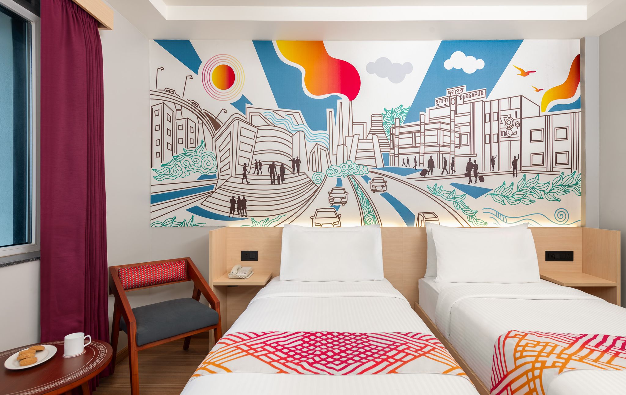 Ginger Durgapur Luxe Twin Room 2