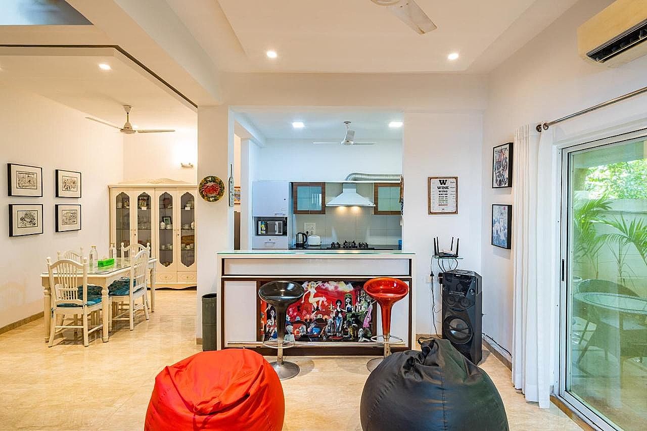 Alaya Stays - 3BHK Bohemian Villa with Swimming Pool at Assagao