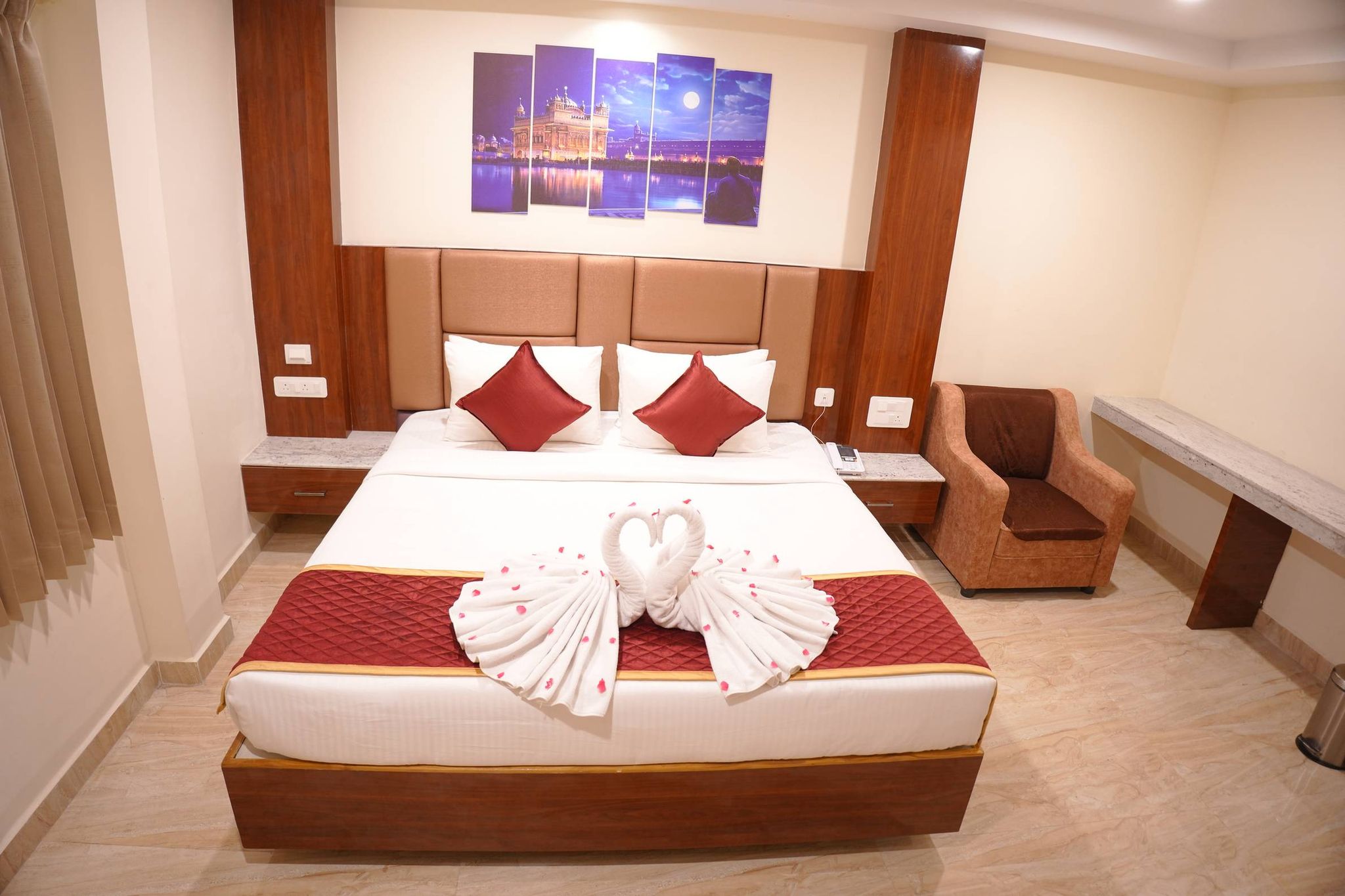 Premium Deluxe Room-Temple and Hill View