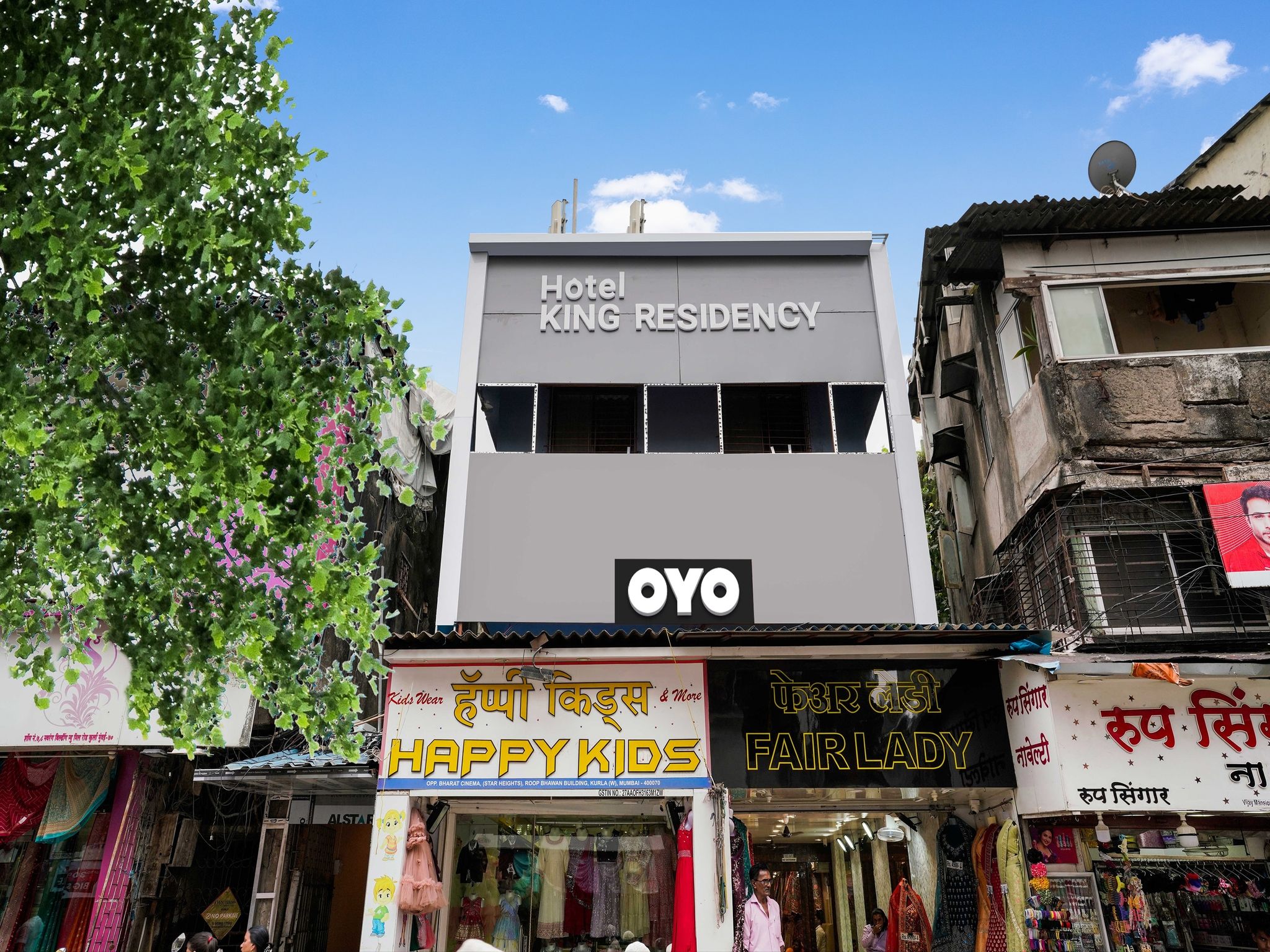 Hotel O King Residency Near Bharat Talkies
