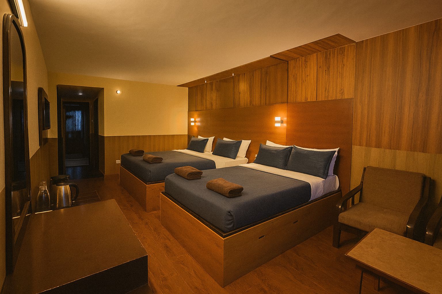 Family Room - No Vehicle parking included.