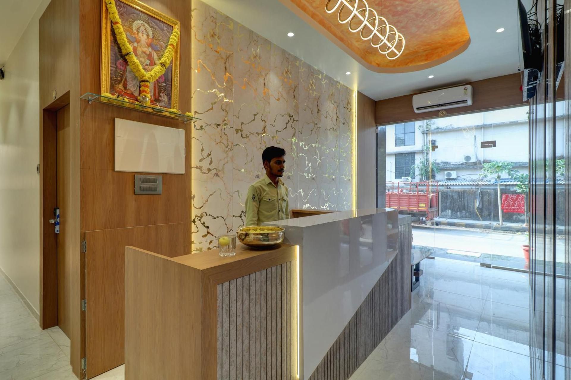 Radhe Residency lobby