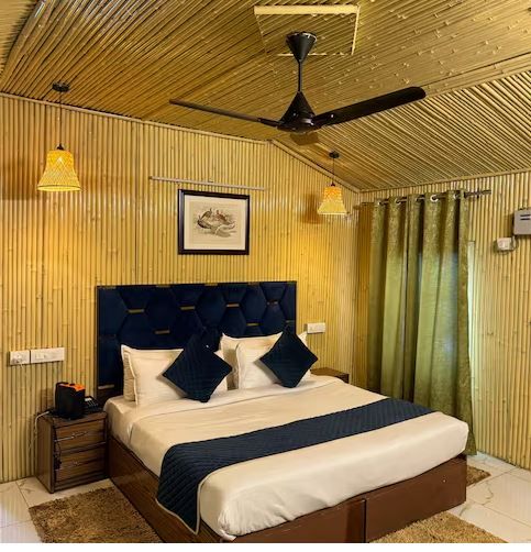 Tropical AC Family Bamboo Cottage