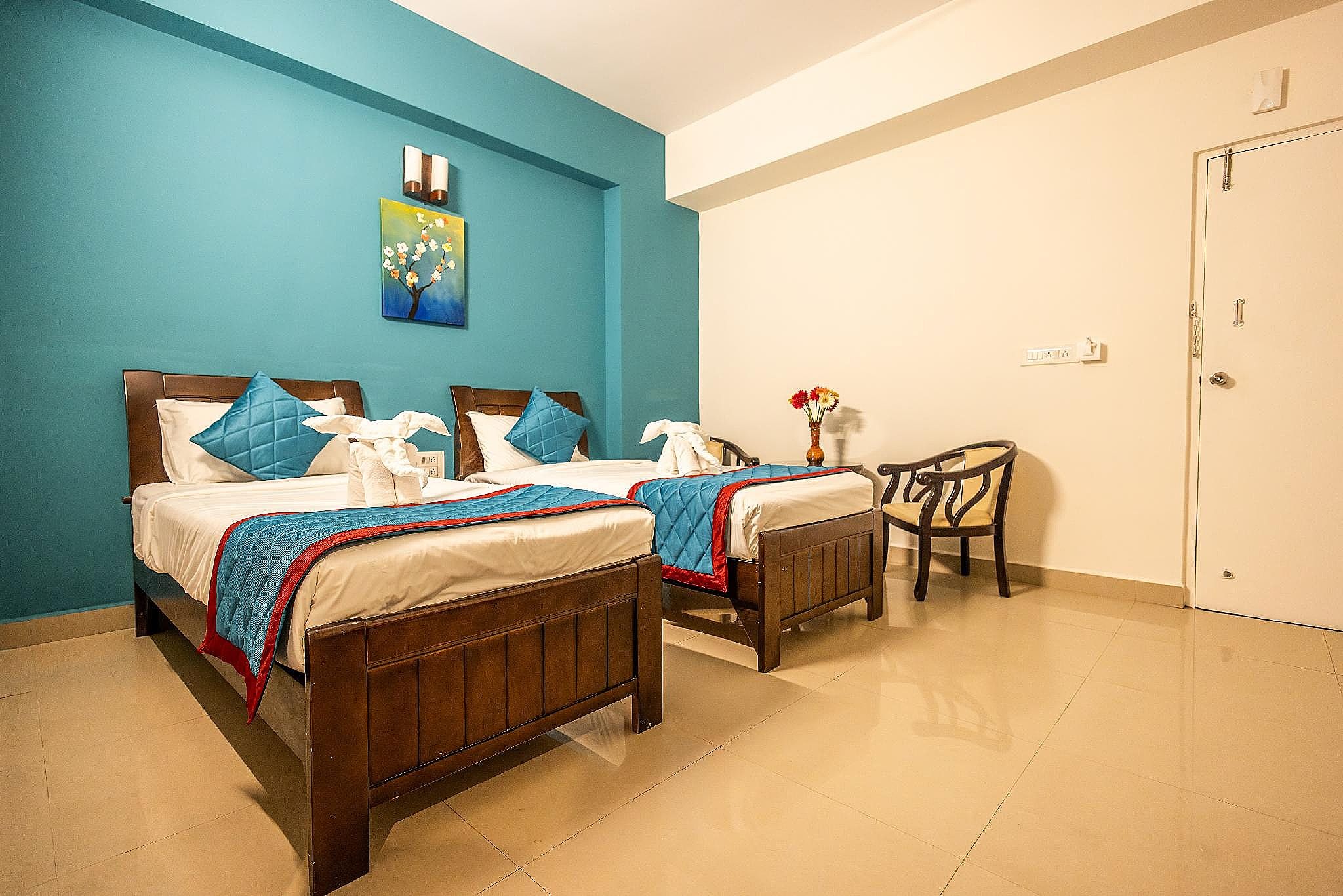 Suraksha Stay - Brookfield Deluxe Twin Room 3