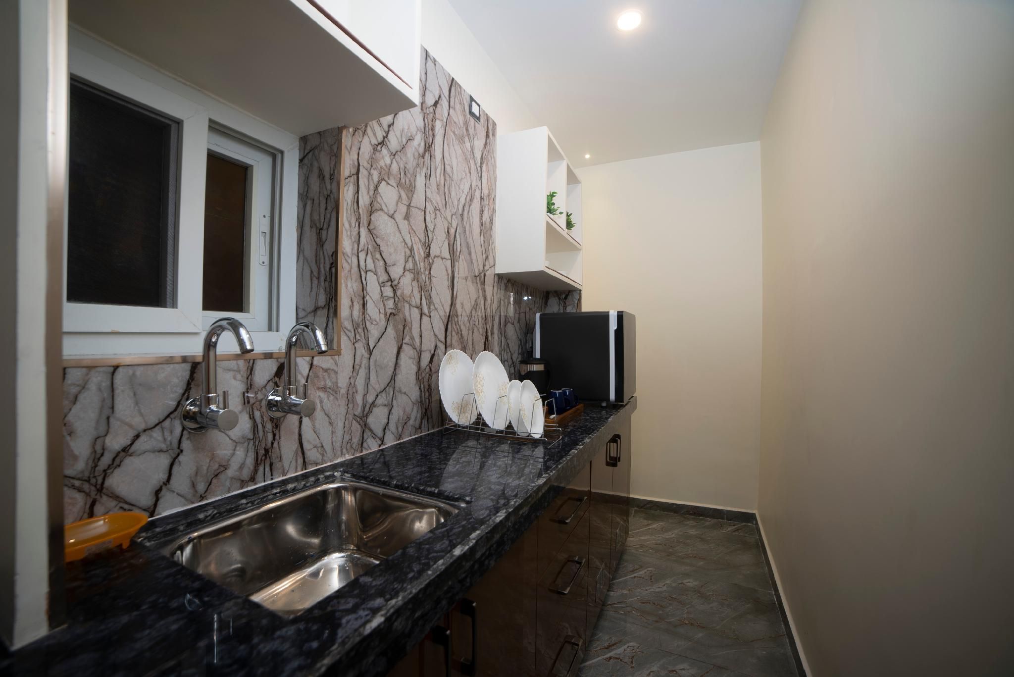 Twin Bed Room With Air conditioning